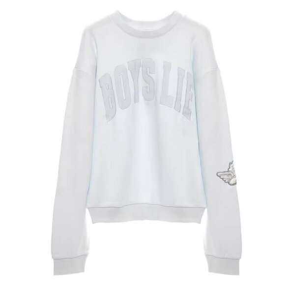 BEST Boys Lie Icy Blue Kara Crewneck Sweatshirt - Picture 1 of 3